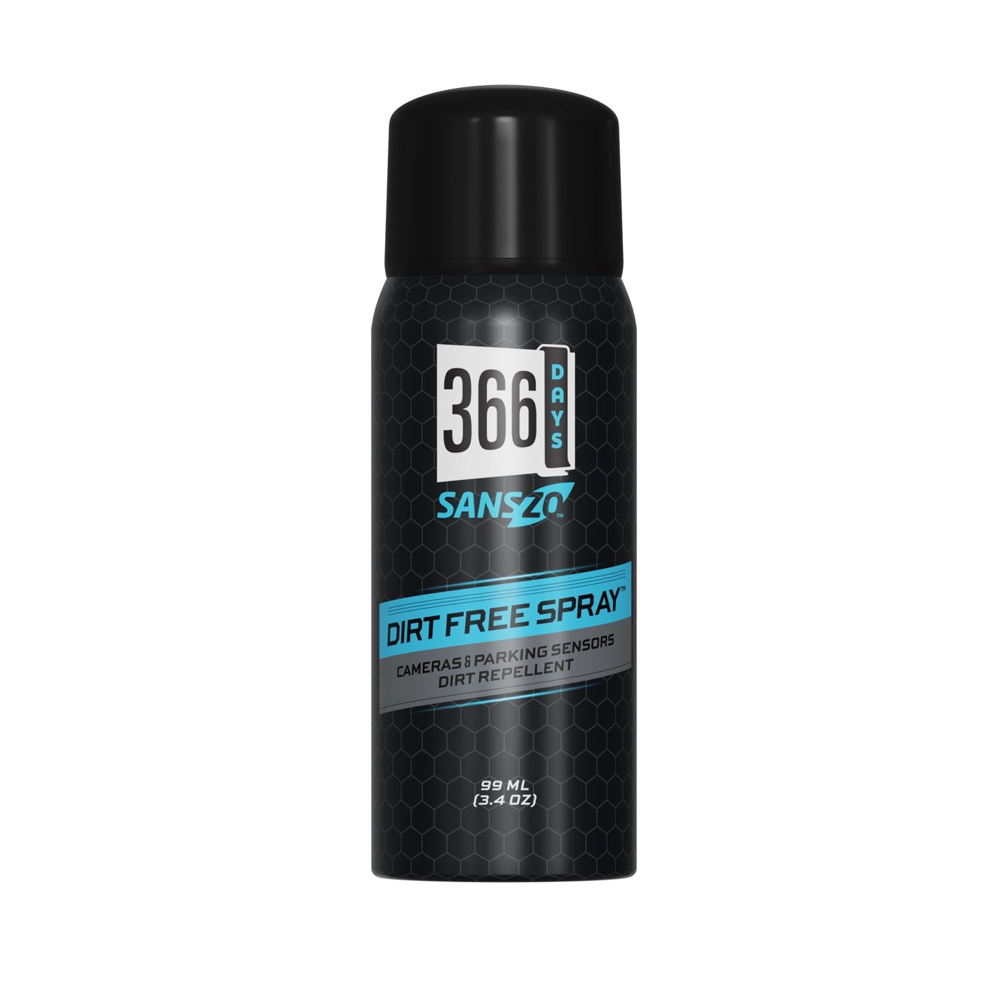 Hydrophobic dirt repellent spray for backup camera, parking sensors and side mirrors, 99 ml automotive exterior coating.