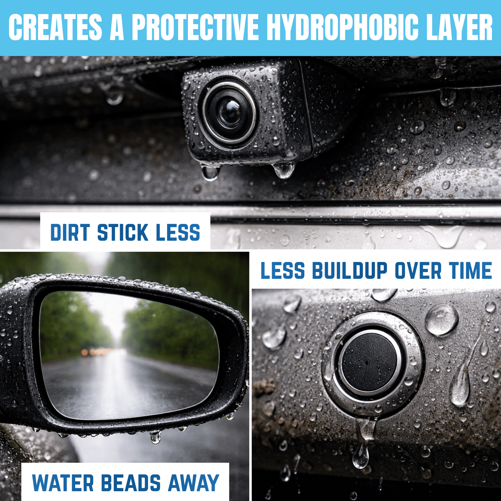 Dirt Free Spray – Camera, Sensor & Mirror Dirt Repellent - 366 Days