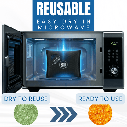 Reusable Moisture Absorbing Bag – Car Dehumidifier - 366 Days